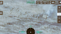 Militaria: Rosyjski czołg z 25 żołnierzami na pokładzie wpada na minę - film